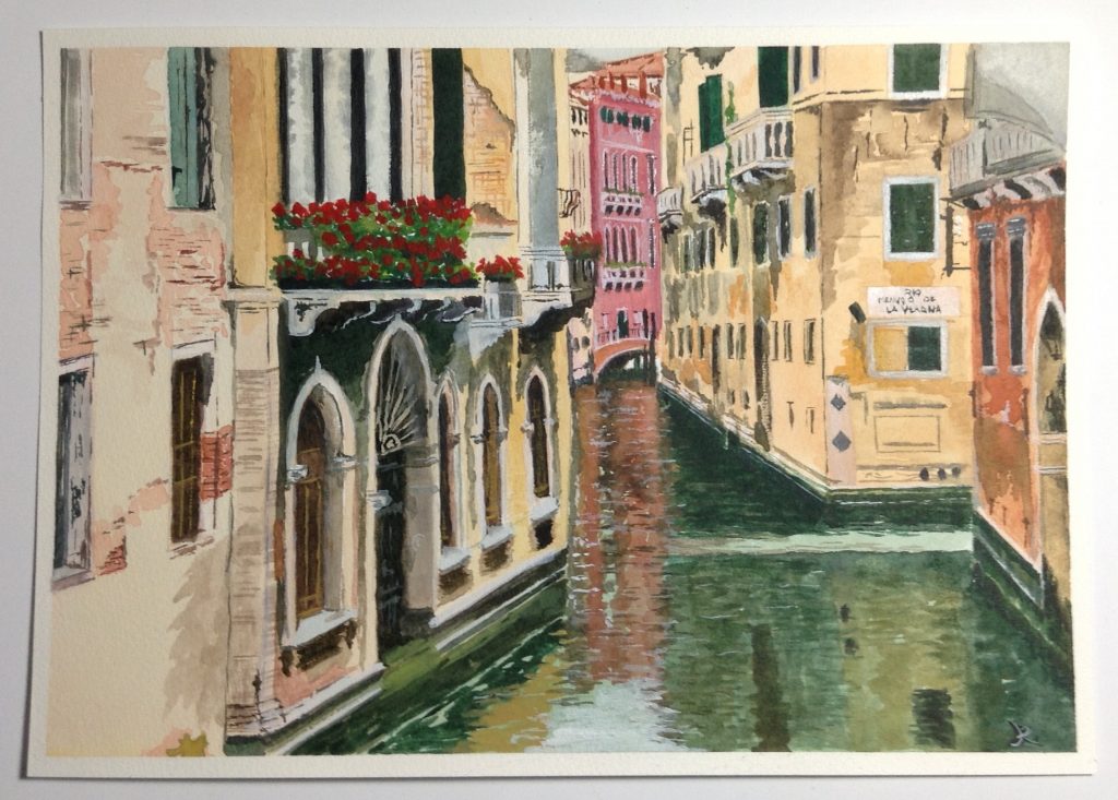 Venice water color paint